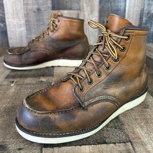 Red Wing 875 Moc Toe Work Boots Mens 8.5 EE